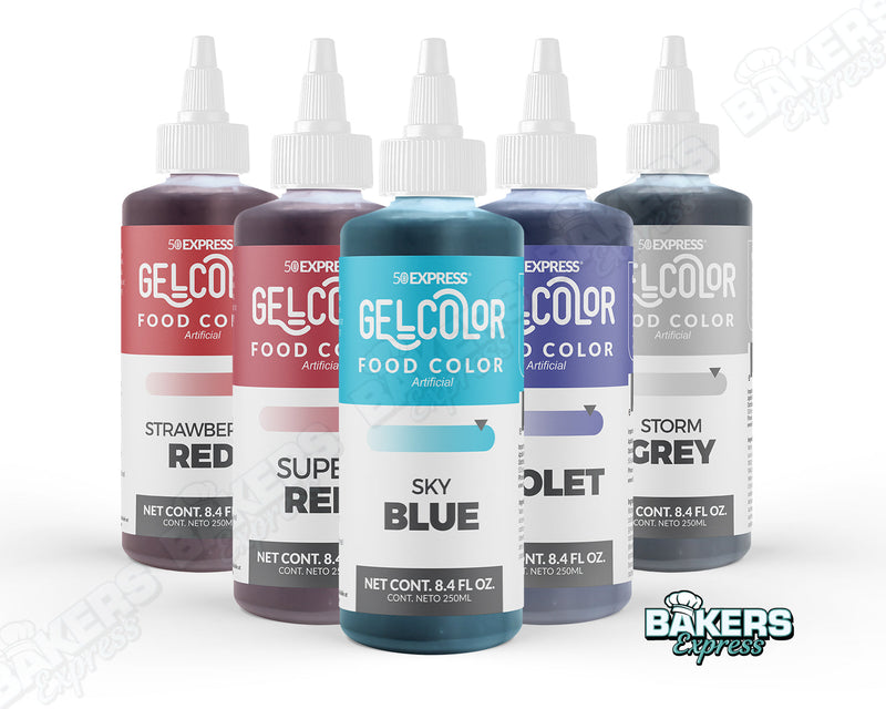Gel Color Food Color 8.4 FL OZ 50Express®