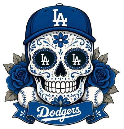 EDIBLE PRE-CUT DODGERS DOTD 12 CT