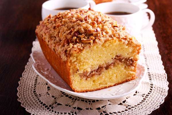 Pecan streusel coffee cake, Flavorful Fridays sample, November 6, 2026