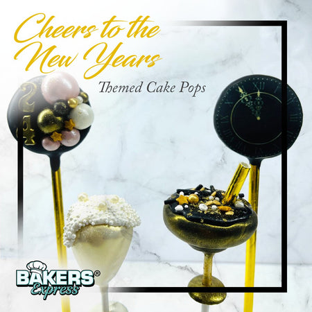 Cheers To The New Year Cake Pops