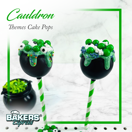 Cauldron Cake Pop