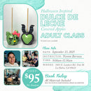 Saturday, September 13-Halloween Inspired Dulce de Leche Chocolate Covered Apple Class-Adult Workshop-LA HABRA LOCATION
