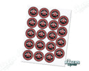 1/4 Pre-Printed Frosting School Logo/Sugar Sheets (1 Sheets)