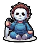 EDIBLE PRE-CUT BABY HORROR MONSTERS 12CT