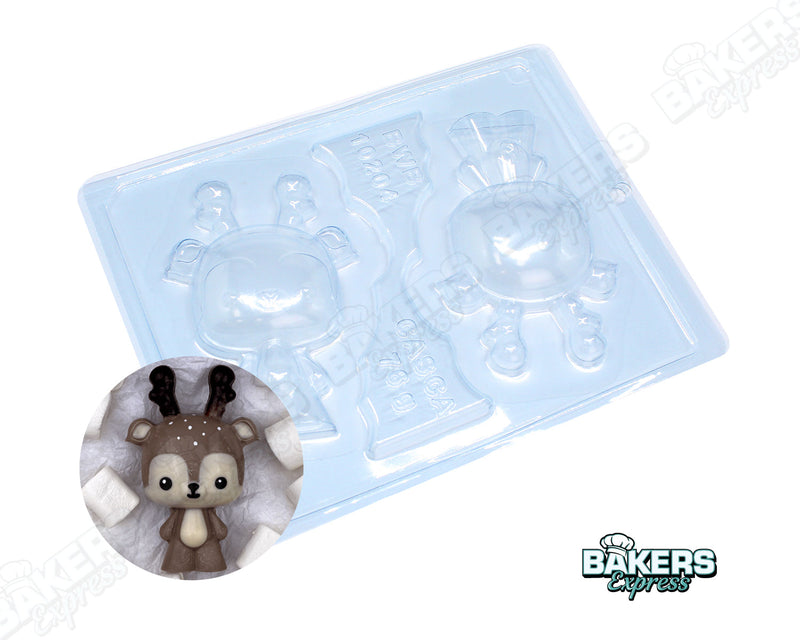 Baby Reindeer Chocolate Mold