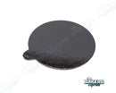 4" Round Cake Board w/Tab