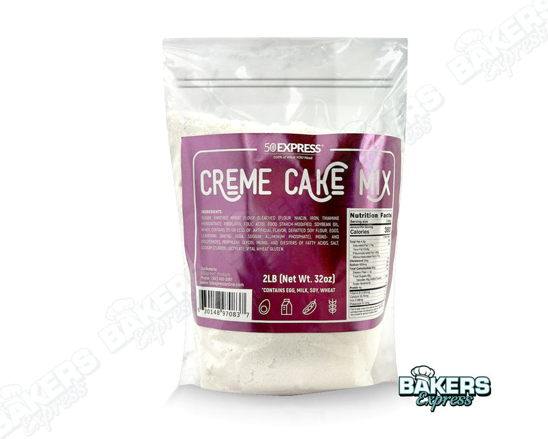 50Express Creme Cake Mix · 2 lb