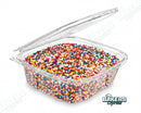 Rainbow Non Pariels 8oz Sprinkles