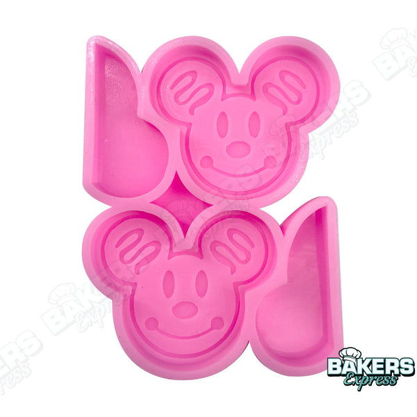 Mickey/Minnie Silicone Beaded Cookie Scribe — WHIMSY MADE