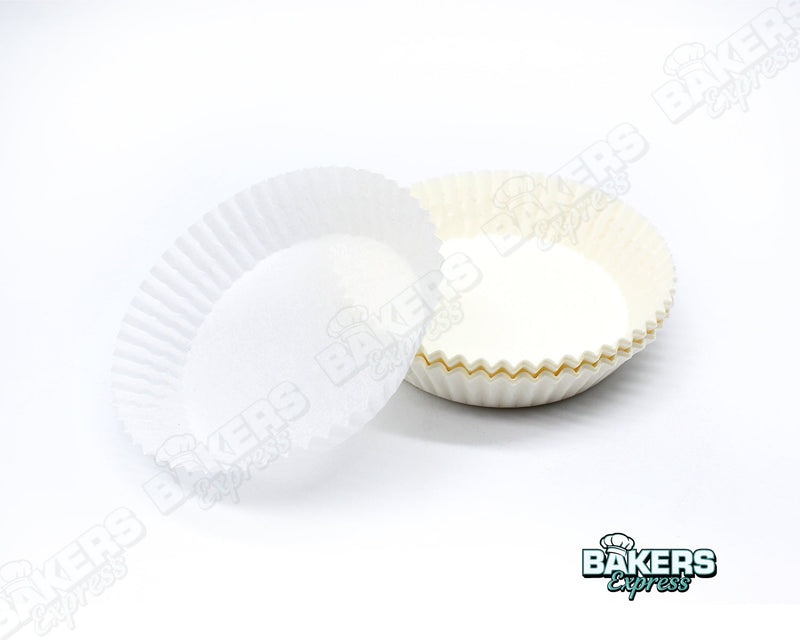 White Baking Cup 3" x 3/4"