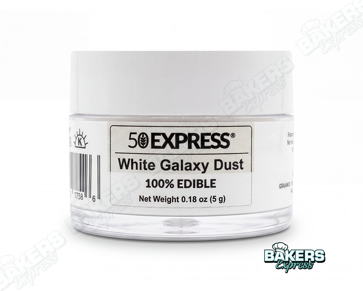 5G White Galaxy Dust – Bakers Express