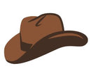 EDIBLE PRE-CUT WESTERN COWBOY 12CT