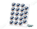 1/4 Pre-Printed Frosting School Logo/Sugar Sheets (1 Sheets)