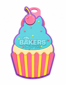 NFC PINK CUPCAKE KEYCHAIN