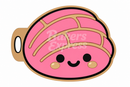 NFC PINK CONCHA KEYCHAIN