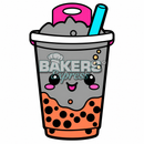 NFC GRAY BOBA DRINK KEYCHAIN