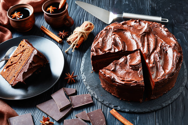 Taste something chocolatey.