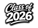 EDIBLE PRE-CUT CLASS OF 2026 12CT