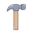 EDIBLE PRE-CUT HAPPY FATHER'S DAY WITH TOOLS 12CT