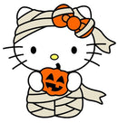 EDIBLE PRE-CUT KITTY MUMMY 12CT