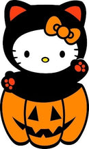EDIBLE PRE-CUT KITTY PUMPKIN 12CT