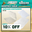 1/2 Dozen Mini Cupcake Container