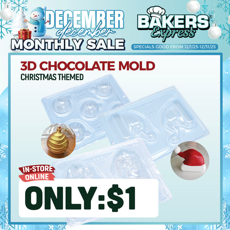 Christmas Ornament Chocolate Mold