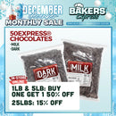 Cacao Coating Melts 25LB 50Express®