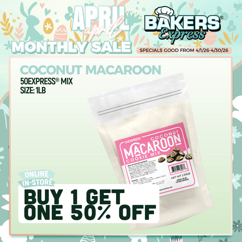 Macaroon Cookie Mix 50Express® – Bakers Express