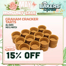 Graham Cracker Tart Shell 2.2 inch 48CT
