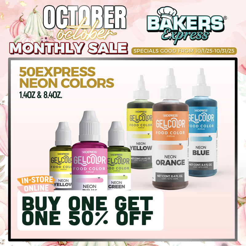 Gel Color Food Color 8.4 FL OZ 50Express®