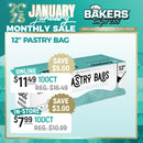 12" Disposable Pastry Bag 50Express®