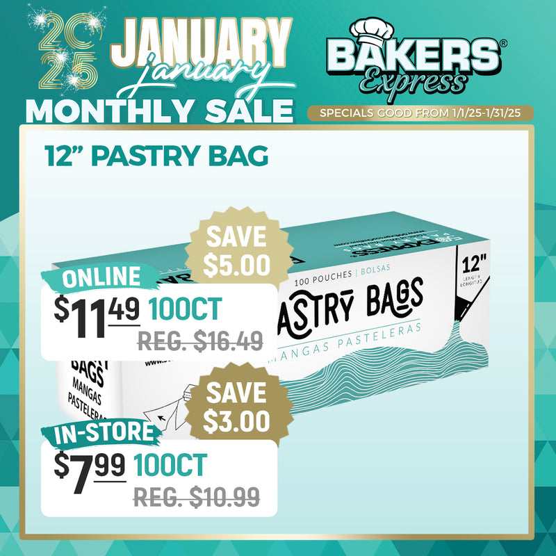 12" Disposable Pastry Bag 50Express®