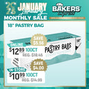 18" Disposable Pastry Bag 50Express®