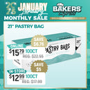 21" Disposable Pastry Bag 50Express®