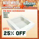 Kraft Treat Boxes with Window