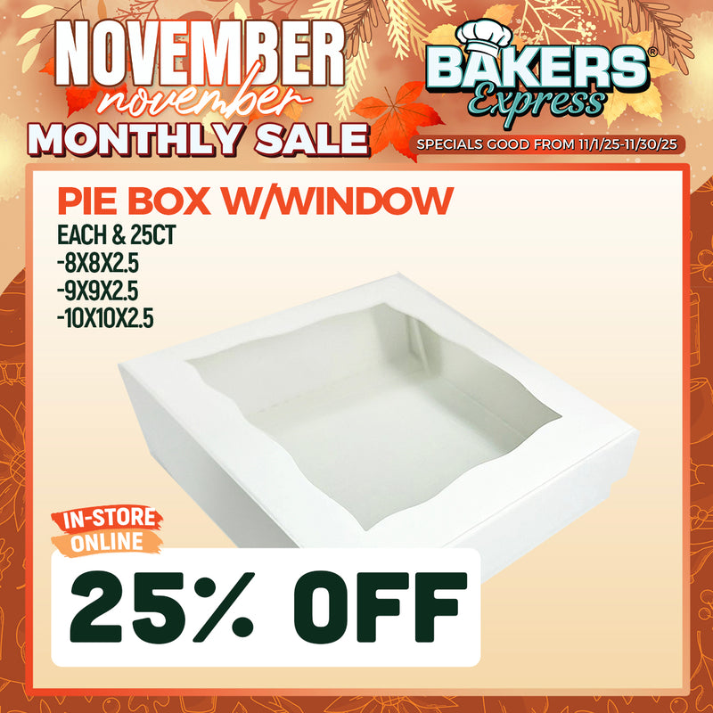 Kraft Treat Boxes with Window