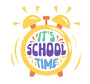 EDIBLE PRE-CUT IT'S SCHOOL TIME 12CT