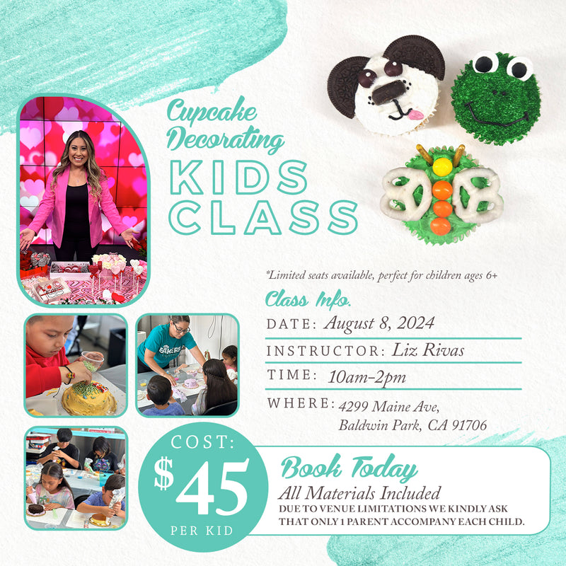 KIDS CLASS-8-8-24-Animal Cupcakes