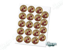 1/4 Pre-Printed Frosting School Logo/Sugar Sheets (1 Sheets)