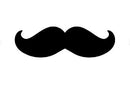 EDIBLE PRE-CUT HAPPY FATHER'S DAY MUSTACHE 12CT