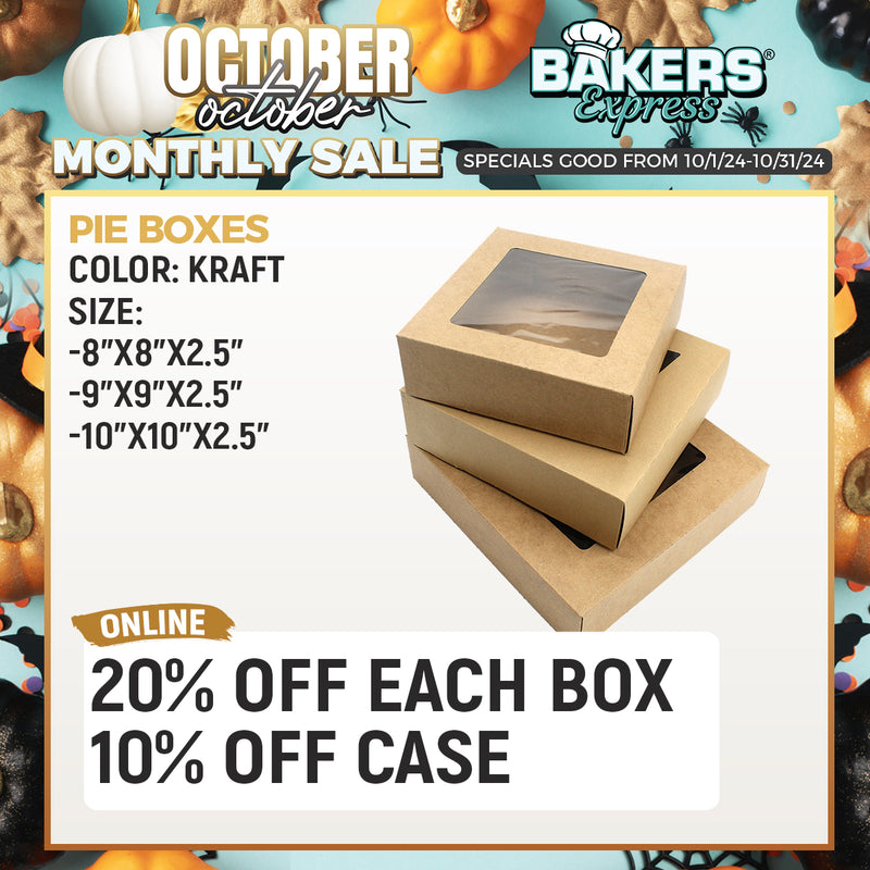 Kraft Treat Boxes with Window