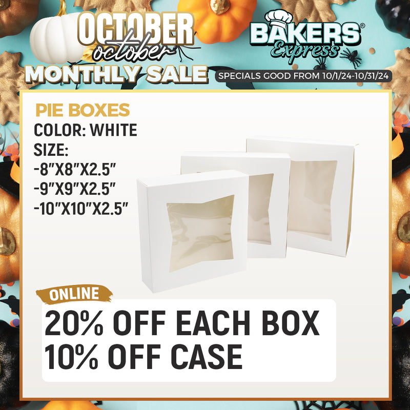 White Treat Boxes with Window