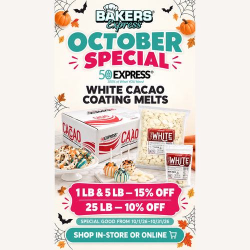 1LB 50Express® Colored Cacao Chocolate Coating Melts