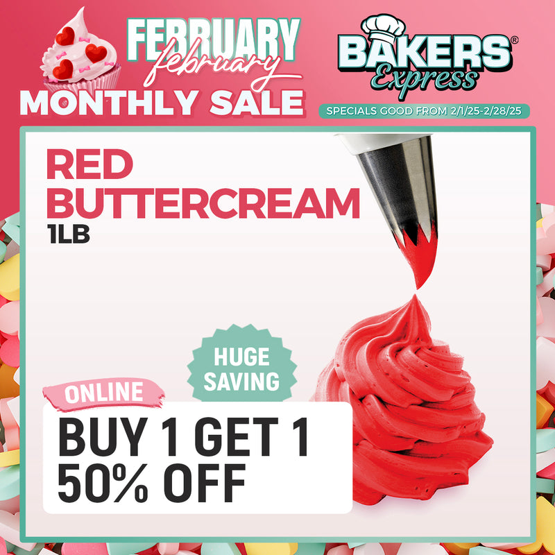 Red Buttercream 1 LB