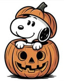EDIBLE PRE-CUT SNOOP PUMPKIN 12 CT