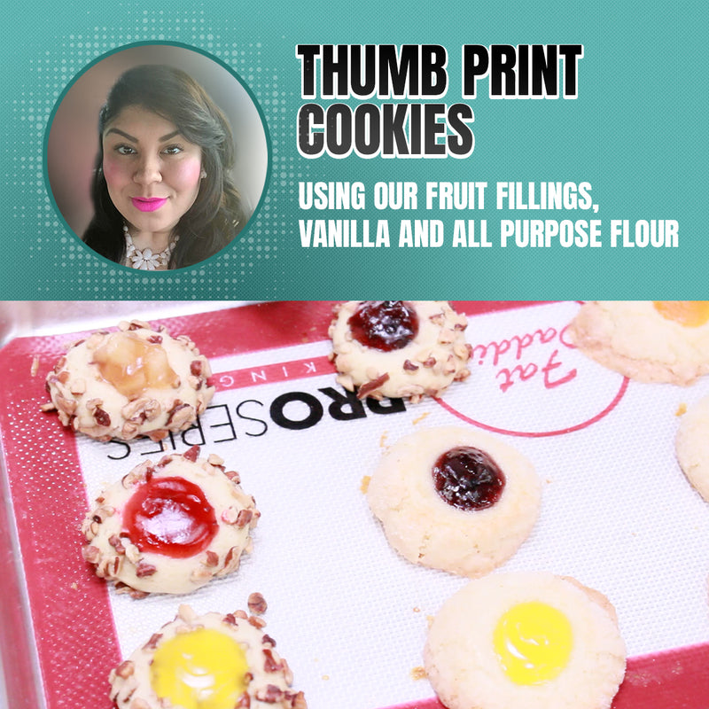 Thumb Print Cookies (Tutorial)