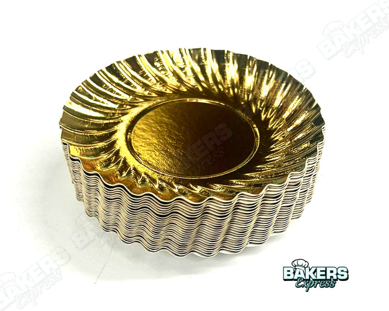 TRAY GOLD ROUND 3 1/8" (88MM)