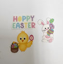 EDIBLE PRE-CUT HAPPY EASTER 12CT