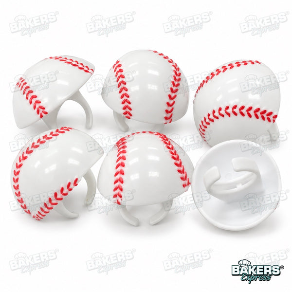 Decoration Rings Baseball